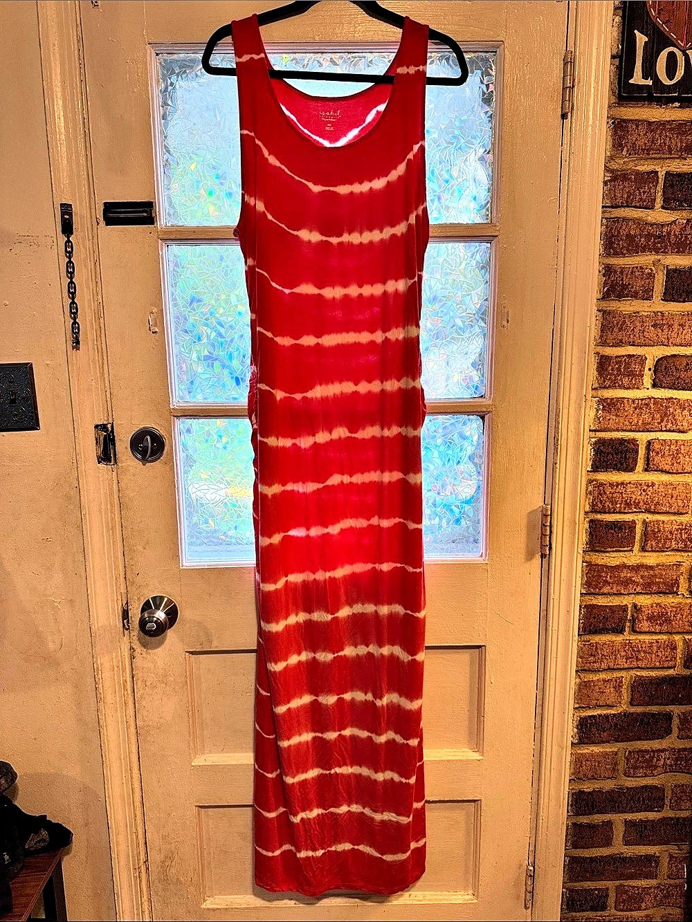 Isabel Maternity Tie-Dye Maxi Dress XXL